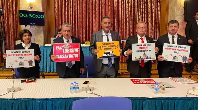 Serter: “2023 yılı bütçesi faiz lobisine çalışıyor”