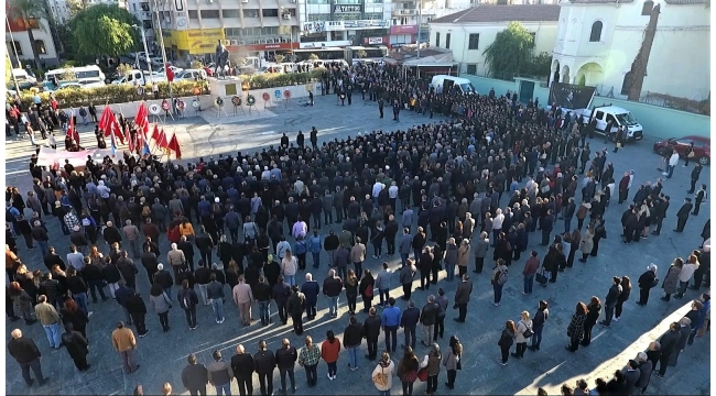 Büyük Önderimiz Atatürk, Bornova’da saygı, sevgi ve özlemle anıldı