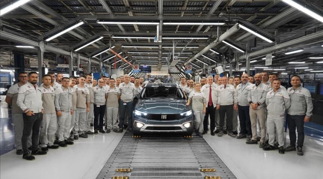 Fiat Egea’nın 1 milyonuncu aracı banttan indi