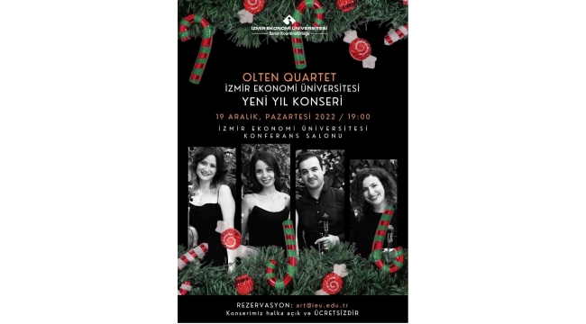 2023 coşkusu ‘Olten Quartet' ile başlayacak