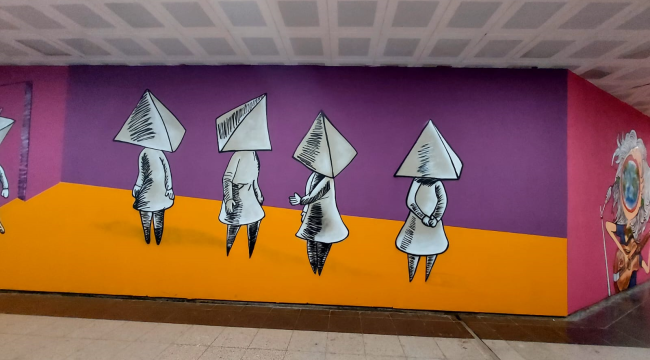 İzmir metro istasyonlarında “Eşitlik Koridorları”