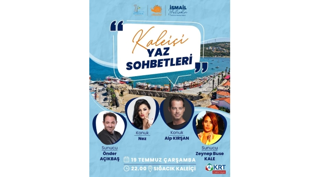 Kaleiçi’nde ‘’Yaz Sohbetleri’’ başlıyor