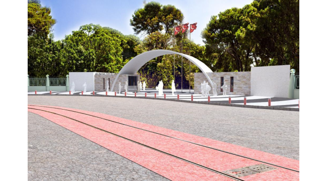 Kültürpark’ın tarihi kapıları restore ediliyor