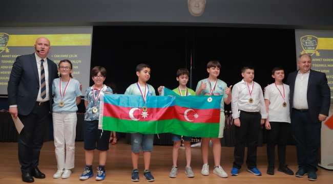 Matematik şampiyonları ödüllerini aldı