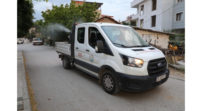 Menderes’te haşere ile mücadele