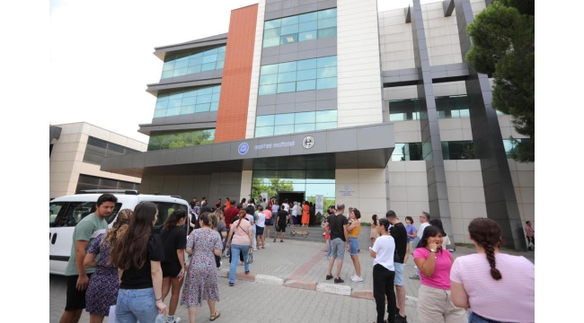 Bayraklı’da sınav heyecanı