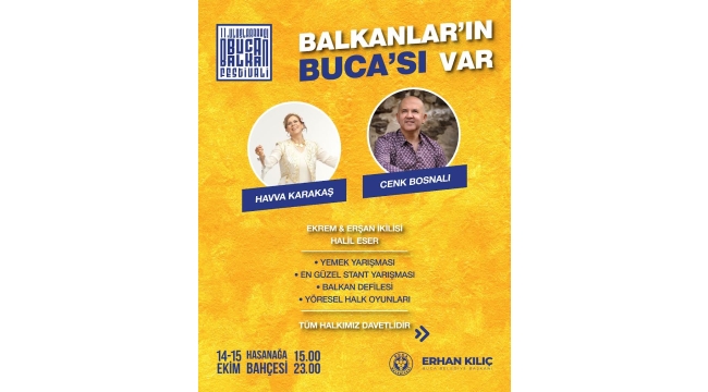 Buca’da Uluslararası Balkan Festivali için geri sayım başladı