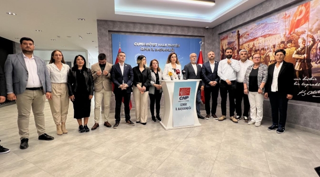 CHP İzmir'den tezkere çıkışı