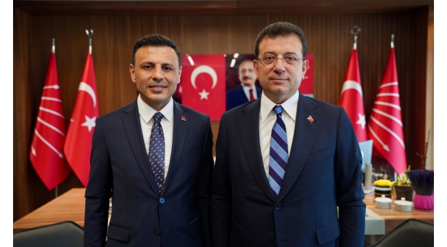 İmamoğlu, Çelik'e tebrik ziyaretinde bulundu