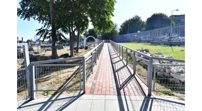Turistler, Agora Ören Yeri’ndeki tarihe yakından tanıklık edecek