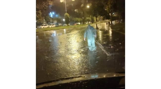 Filiz Başkan 05.45'te alandan seslendi: Tam kadro dışarıdayız, çalışmaya devam!