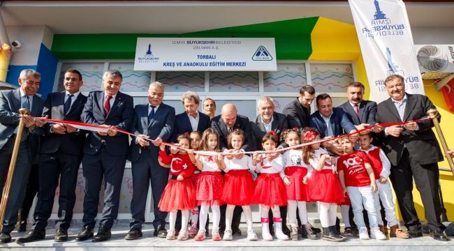 Torbalı'da İZELMAN Anaokulu açıldı