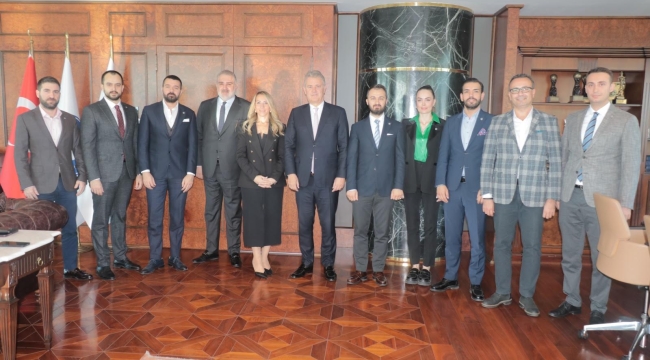 TÜGİAD Ege Şubesi'nin kurum ziyaretleri sürüyor