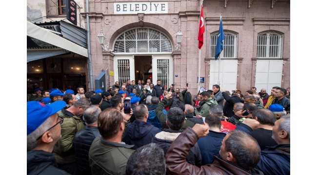 Belediye-İş Sendikası’ndan Başkan Soyer’e destek
