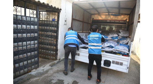 Menemen'de fakir fukaraya büyük destek