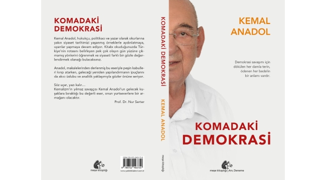 Anadol'un "Komadaki Demokrasi" adlı kitabı yayımlandı