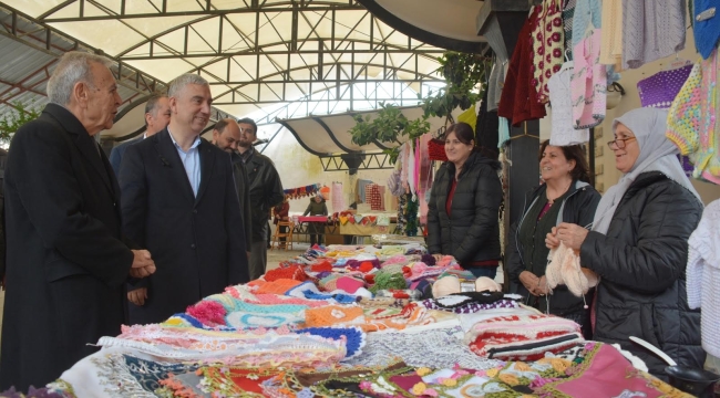 Bergama'da Tanju Çelik'e 'Aziz' destek!