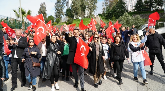 CHP Çiğli Başkan adayı Onur Emrah Yıldız; "Bu güveni boşa çıkarmayacağım."