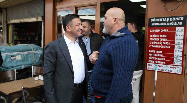 Hamza Dağ'dan Basmane esnafına müjde