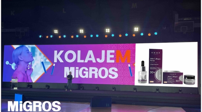 Migros'un Voop markalı kozmetik ürünleri raflarda