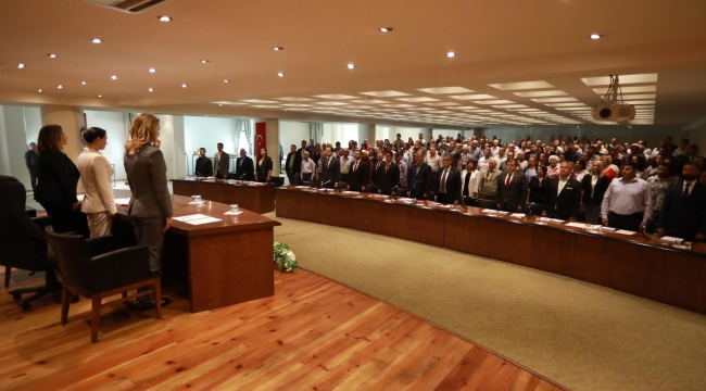 Efes Selçuk'ta yeni dönemin ilk meclis toplantısı yapıldı