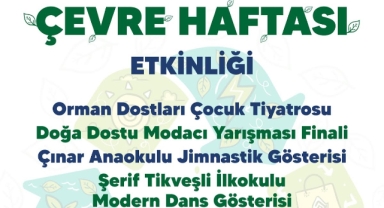 Çevre Haftası dolu dolu geçecek