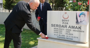 15 Temmuz şehitleri Menemen’de törenle anıldı