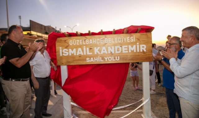 Güzelbahçe yeni ‘kordon boyu’na kavuştu