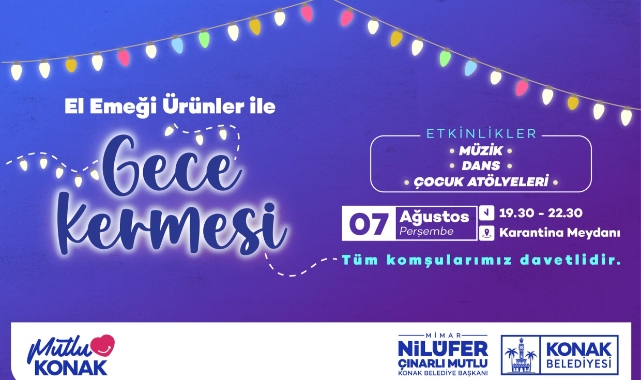 Kadınların el emeği ‘Gece Kermesi’nde değerlenecek