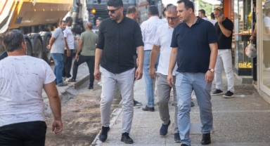 Bornova Mustafa Kemal Caddesi yenileniyor