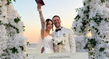 İstanbul Boğazı’nın büyüleyici atmosferinde hayatlarını birleştirdiler 