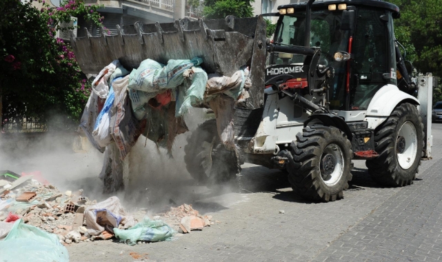 Sokaklara moloz atanlara 92 bin TL ceza!