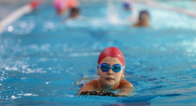 Sporium’da yüzme dersleri başladı