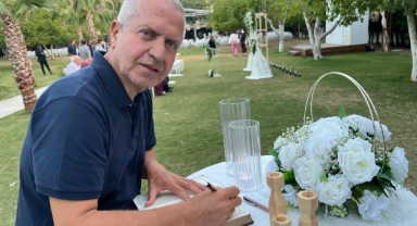 İZSMMMO Başkanı Mehmet Kuzu meslektaşının oğlunun nikah ve düğününe katıldı