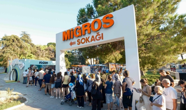 Migros'tan İzmir Fuarı'nda unutulmaz etkinlikler