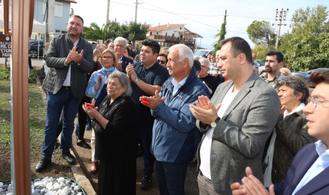 Cemal Yetginer’in adı Urla’da yaşayacak