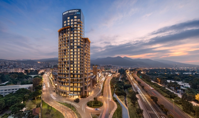 Hyatt Regency İzmir İstinyePark Dünya sahnesinde