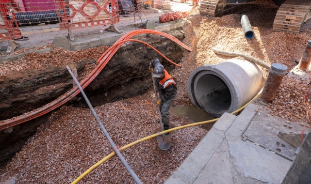 İZSU’dan Alsancak’a 250 milyon liralık altyapı yatırımı