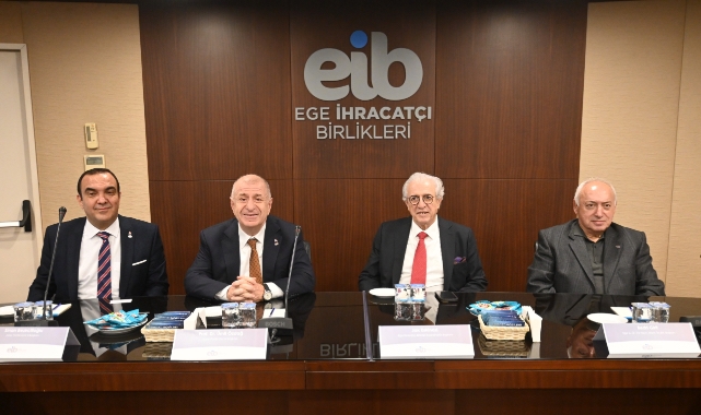 Ümit Özdağ Ege İhracatçı Birlikleri'ni ziyaret etti