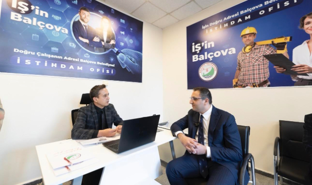 Balçova Belediyesi İstihdam Ofisi 'İş’in Balçova' sloganıyla kapılarını açtı
