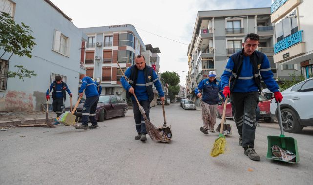Buca’da köşe bucak temizlik