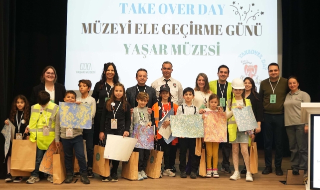 Çocuklar, Müzeyi Ele Geçirme Günü'nde Yaşar Müzesi'ni yönetmeye başladı!