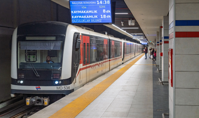 İzmir Metrosu’nda kesintisiz iletişim dönemi başladı