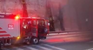 Konak Tünelleri'nde yangın paniği: İtfaiye hızla müdahale etti