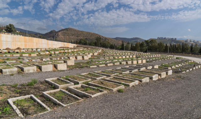 Örnekköy’de çift katlı mezarlık projesi tamamlandı