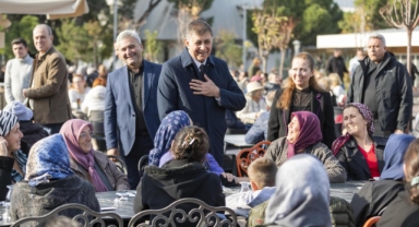 Başkan Tugay Göl Gazinosu’nda Beydağlı kadınlarla buluştu