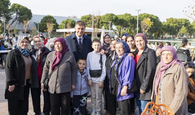 Başkan Tugay Göl Gazinosu’nda Beydağlı kadınlarla buluştu
