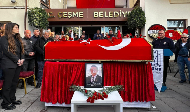 Çeşme’nin efsane Başkanı Tütüncüoğlu, sonsuzluğa uğurlandı
