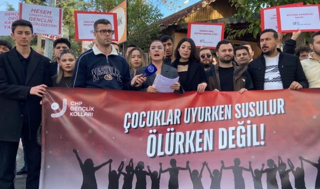 CHP İzmir gençlerinden MESAM’lar için haykırış: Çocuklar uyurken susulmaz