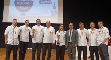 ESBAŞ’ın yetenekli aşçıları uluslararası arenada altınla döndü
